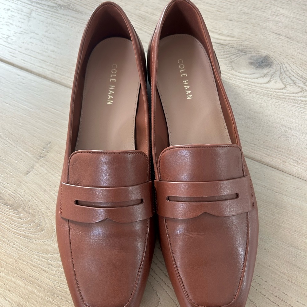 Cole Haan Women’s Pinch Penny Loafer W32638 Medium Brown 10.5B